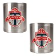 Toronto FC Soccer 2pc Stainless Steel Can Holder Set - Primary Team Logo MAJOR-LEAGUE-SOCCER Soccer
