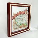 Captain Morgan Rum Bar Mirror Spanish Main Map Wall Pub