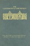 The Register of Richard Fleming, Bishop of Lincoln, 1420-31
