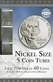 Nickel Coin Tube 5 Count Box