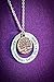 Family Tree Personalized Name Necklace - Choose Silver or Copper Charm - Engraved 25MM Washer Disc - Grandmother Mom Christmas Gift - DGR-25W