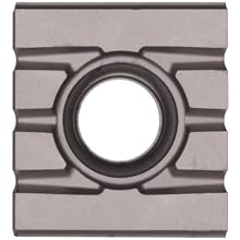 Sandvik Coromant T-MAX SCREW CLAMP  Carbide Milling Insert, 215 Style, Rectangular, SMA Grade, Uncoated, 21531211111,0.205" Thick, 0" Corner Radius (Pack of 10)