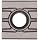 Sandvik Coromant T-MAX SCREW CLAMP  Carbide Milling Insert, 215 Style, Rectangular, SMA Grade, Uncoated, 21531211111,0.205" Thick, 0" Corner Radius (Pack of 10)