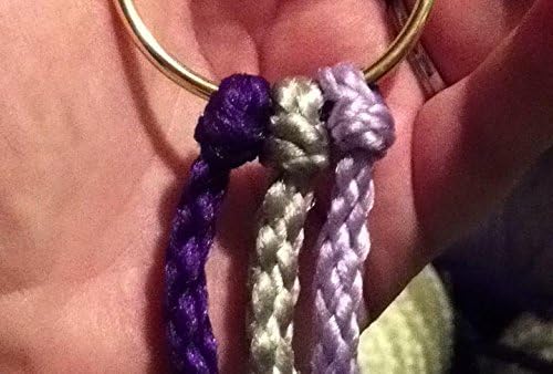 Lavender & Purple Divinity Braid ~ Cord of Three Strands