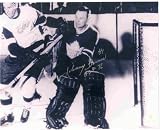 Autographed/Hand Signed Photo Johnny Bower #1 Hof Maple Leafs