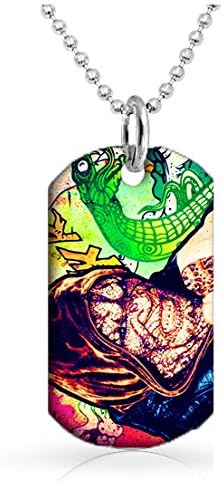 Suicide Squad Killer Croc (Adewale Akinnuoye-Agbaje) dog tags Suicide Squad Gift Dog Tag with 30 inch Ball Chain Included