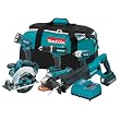 Makita LXT601 18-Volt LXT Lithium-Ion Cordless Combo Kit, 6-Piece