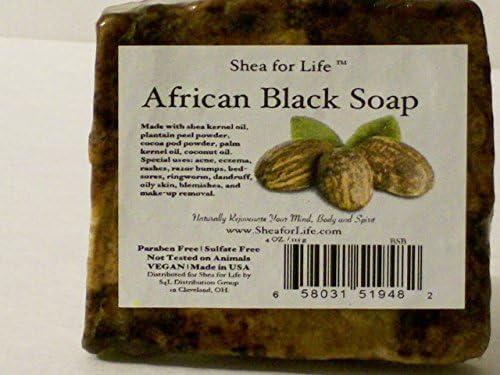 African Black Soap Bars