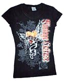 TS128 Vintage Culture Love Rhinestone Tattoo T-Shirt