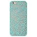iPhone 6s Case - VENA [TACT Armor] Slim Protective Hybrid Case [CornerGuard | Shock Absorption] Quill Pattern Cover for iPhone 6S (2015) / iPhone 6 (2014) - Teal