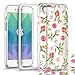 iPhone 8 Plus Case, Orzly Art Case for iPhone 7 Plus/iPhone 8 Plus - Clear Case Cover Shell for iPhone 8 Plus - Rose Shower