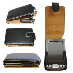 Ledertasche Palm TX. Tasche f�r Palmone Tungsten TX & T5 -mit G�rtelclip: Sicher stark und edel
