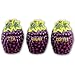 GRAPES 3-D Canister Set of 3 Canisters Grape Vine NEW