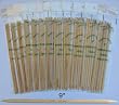 9" Double Point Bamboo Knitting Needles 14 Sets of 5 Pieces per Set (70 Pieces in Total)