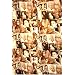 Hollywood Movie Stars FABRIC Shower Curtain