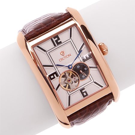 Croton Mens Leather Watch