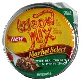 Meow Mix Market Select Real Chkn & Liver, 2.75-Ounce Units (Pack of 24)