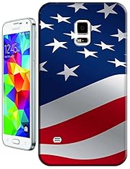 Wireless: Sangu the American Flag Flutter Hard TPU Samsung Galaxy S5 Case - Sangu