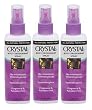 Crystal Body 30093 Crystal Spray Body Deodorant, 4-Ounce Spray Bottles in 3-Count Packages (Pack of 2)