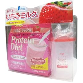 【お得なシェイカー付! 】 プロテインダイエット いちごミルク味 350g
