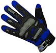 MT150 MOTOCROSS MOTORCYCLE BIKE BLUE GLOVES