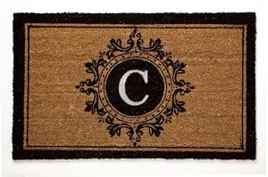 Imperial Monogram Coir Mat - C