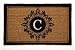 Imperial Monogram Coir Mat - C