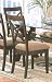 Kitchen & Housewares : Set of 2 Contemporary Style Cross Back Design Dining Chairs
