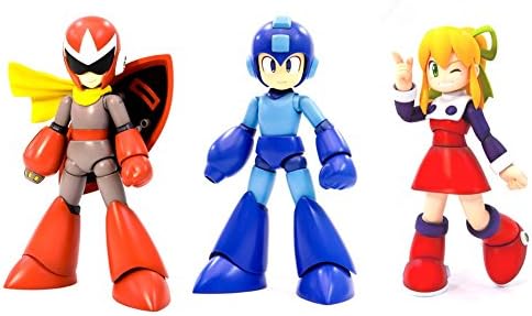 Rockman, Roll, and Blues Mega Man Kotobukiya 1/10 Scale Kit Bundle