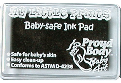 Proudbody My Little Prints Baby-Safe Ink Pad, Black