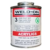 Weld-On 3 Acrylic Adhesive - Pint