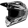 SparX Blaster Adult D-07 Off-Road Motorcycle Helmet - Silver