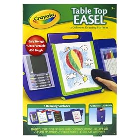 Crayola Tabletop Portfolio Style Easel: Toys &amp; Games