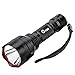 CVLIFE Tactical LED Flashlight Outdoor Waterproof Light Torch with 5 Modes with One 18650 Rechargeable Battery and a Charger