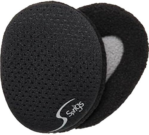 Sprigs Mesh Thinsulate Earbags, Black, Medium