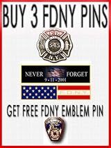 FDNY PIN SET - GET 3 PINS / 4TH FREE