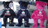 Barack Obama 3 Color Bear Set Inauguration Souvenir