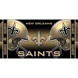 Case of 12 McArthur NFL Teams 100% Cotton Velour Beach Towels 30x60 New Orleans Saints