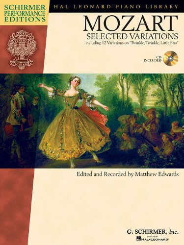 Selected Variations Including Twinkle Twinkle Bk/Cd (Hal Leonard Student Piano Library)