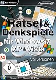 Produkt-Bild: R&auml;tsel und Denkspiele Spiele f&uuml;r Windws 7, XP und Vista (PC)