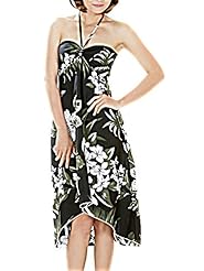 Shirred Floral Print Maxi Dress 