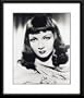 Claudette Colbert Framed And Matted 8x10 B&W Photo