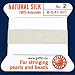 Griffin Silk Beading Bead Cord & Needle White Size 2