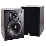 Dual Electronics LS803EB Bookshelf Speakers