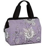 Thermos Raya Lunch Duffle, Purple Flower