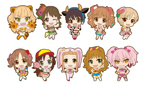 アイドルマスターシンデレラガールズ ラバーストラップ (パッション) BOX