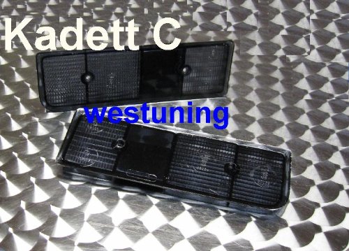 schwarze Rückleuchten Opel Kadett
