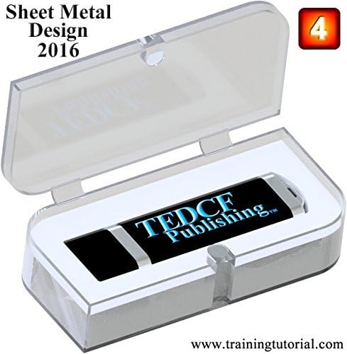 SolidWorks 2016 Training Course - Sheet Metal Design USB: 4+ Hours of Instruction