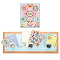 eeBoo Sweet Stationery Set - Tri-fold