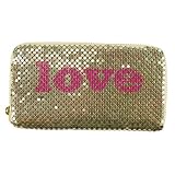 Wren Portemonnaie LOVE / HATE golden - large